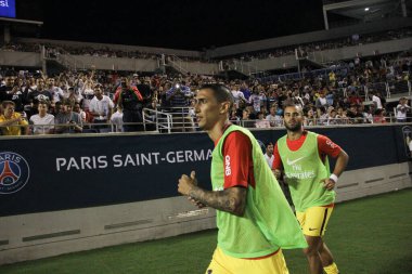 Paris Saint-Germain, Tottenham Hotspur 'a karşı 22 Temmuz 2017' de Orlando Florida 'daki Citrus Bowl' da.  