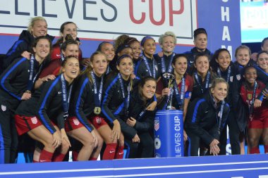 ABD, 7 Mart 2018 tarihinde Orlando City Stadyumu 'ndaki SheBelives Kupası' nda İngiltere ile karşı karşıya geldi..  