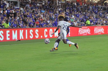 Orlando City 26 Ağustos 2017 'de Orlando City Stadyumu' nda Vancouver Whitecaps 'a ev sahipliği yaptı.. 