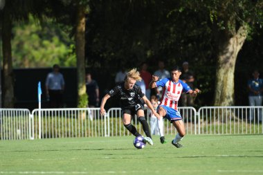 30 Temmuz 2019 'da Orlando Florida' daki Disney 'in Vahşi Spor Dünyası' nda düzenlenen MLS Allstar Haftası sırasında MLS Homegrown oyunu.