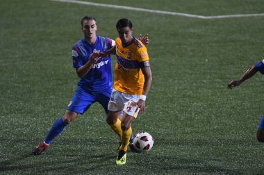 Atlanta United sunucusu Tigres & MLS Homegrown takımları 31 Temmuz 2018 'de Atlanta, Georgia' da düzenlenen MLS All Star haftasında.