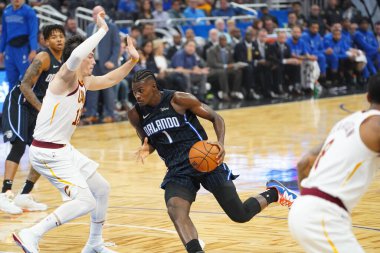 Orlando Magic, Orlando, Florida 'daki sezon açılışında Cleveland Cavaliers' ı Amway Center 'da ağırlıyor..