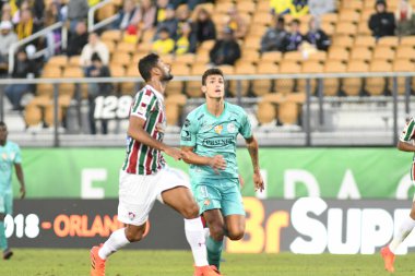 Fluminense, Florida Kupası 'nda 15 Ocak 2018' de Orlando Florida 'da oynanan Spektrum Stadyumu' nda Barcelona SC 'ye karşı..