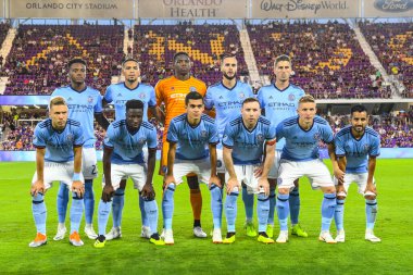 Orlando City 26 Temmuz 2018 'de Florida Exploria Stadyumu' nda NYC FC 'ye ev sahipliği yaptı. Fotoğraf: Marty Jean-Louis