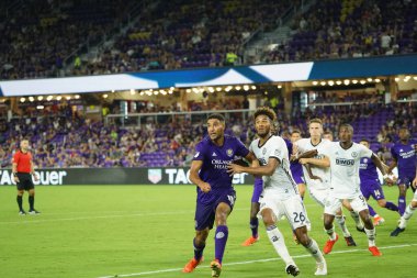 Orlando City, 3 Temmuz 2019 Çarşamba günü Orlando Florida 'daki Exploria Stadyumu' nda Philadelphia Union 'a ev sahipliği yaptı.. 