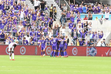 Orlando City, 31 Mart 2018 'de Orlando Florida' daki Exploria Stadyumu 'nda New York Red Bulls' a ev sahipliği yaptı..  