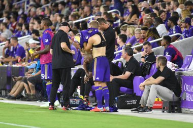 Orlando City SC 1 Eylül 2018 'de Florida Exploria Stadyumu' nda Philadelphia Union 'a ev sahipliği yaptı..