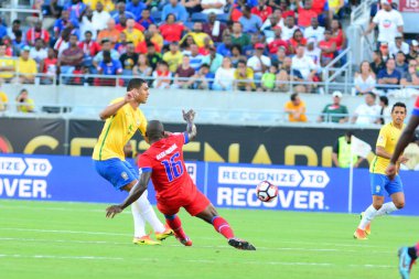 Brezilya, 8 Haziran 2016 tarihinde Orlando Florida 'daki Copa America Centenario' da Haiti ile karşılaştı..