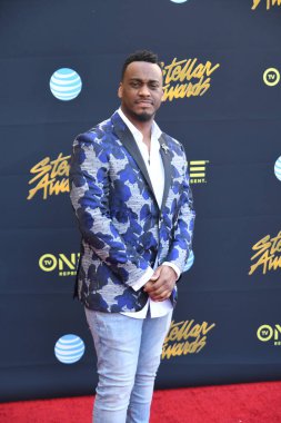 24 Mart 2018 Cumartesi günü Las Vegas 'taki Orleans Resort' ta düzenlenen 33. Yıldız Ödülleri Kırmızı Halı sırasında ünlüler.