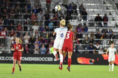 ABD, 7 Mart 2018 tarihinde Orlando City Stadyumu 'ndaki SheBelives Kupası' nda İngiltere ile karşı karşıya geldi..  