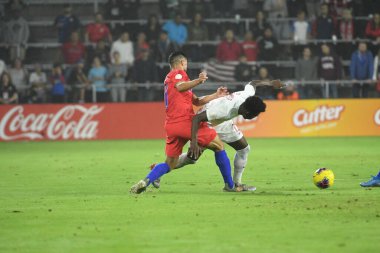 Amerikan Futbol Takımı 15 Kasım 2019 Cuma günü Orlando Florida 'daki Exploria Stadyumu' nda oynanan Concacaf Uluslar Ligi karşılaşmasında Kanada 'ya ev sahipliği yapmaktadır.