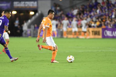 Orlando City SC, 22 Eylül 2018 'de Florida Exploria Stadyumu' nda Houston Dynamo 'yu ağırladı..