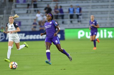 Orlando Pride, 23 Mayıs 2018 'de Orlando Florida' daki Exploria Stadyumu 'nda Kuzey Carolina Cesareti' ne ev sahipliği yapmaktadır..  