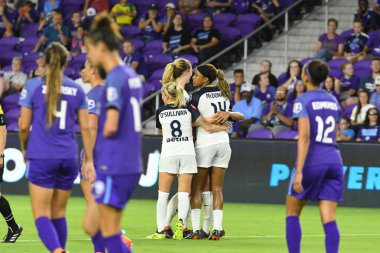Orlando Pride, 23 Mayıs 2018 'de Orlando Florida' daki Exploria Stadyumu 'nda Kuzey Carolina Cesareti' ne ev sahipliği yapmaktadır..  