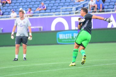 Orlando City, 24 Ağustos 2016 'da Orlando Florida' daki Kamp Dünyası Stadyumunda Toronto FC 'ye ev sahipliği yaptı..
