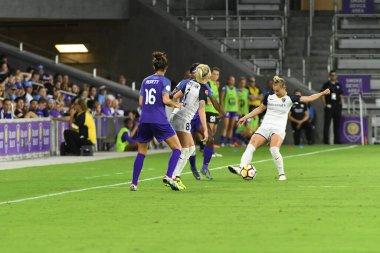 Orlando Pride, 23 Mayıs 2018 'de Orlando Florida' daki Exploria Stadyumu 'nda Kuzey Carolina Cesareti' ne ev sahipliği yapmaktadır..  