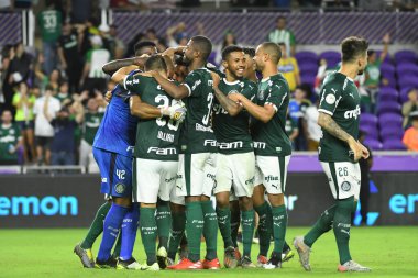 Florida Kupası 2020: S.E Palmeiras - Atletico Nacional maçı 15 Ocak 2020 Çarşamba günü Orlando Florida Exploria Stadyumu 'nda..  
