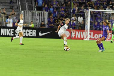 Orlando Pride, 23 Mayıs 2018 'de Orlando Florida' daki Exploria Stadyumu 'nda Kuzey Carolina Cesareti' ne ev sahipliği yapmaktadır..  