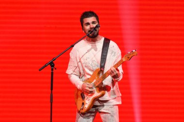 Juanes 'in Orlando Florida' daki Amway Center 'daki konserinde. 20, 2018. Fotoğraf: Marty Jean-Louis
