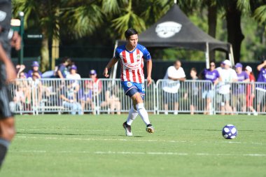 30 Temmuz 2019 'da Orlando Florida' daki Disney 'in Vahşi Spor Dünyası' nda düzenlenen MLS Allstar Haftası sırasında MLS Homegrown oyunu.