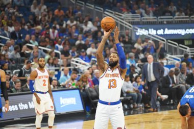 Orlando Magic 30 Ekim 2019 Çarşamba günü Orlando Forida 'daki Amway Center' da New York Knicks 'e ev sahipliği yaptı..