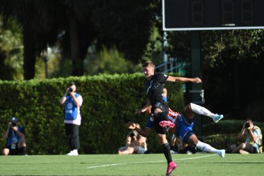 30 Temmuz 2019 'da Orlando Florida' daki Disney 'in Vahşi Spor Dünyası' nda düzenlenen MLS Allstar Haftası sırasında MLS Homegrown oyunu.