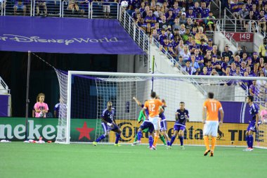 Orlando City SC, 8 Temmuz 2016 'da Orlando Florida' daki Camp World Stadyumu 'nda Houston Dynamo' ya ev sahipliği yaptı..