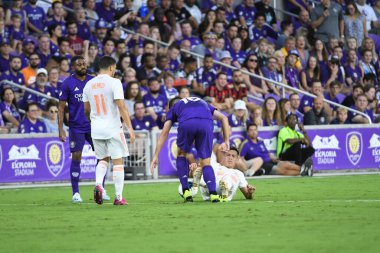 Orlando City SC, 6 Ağustos Salı günü Orlando Florida 'daki Exploria Stadyumu' nda oynanan ABD Kupası sırasında Atlanta United FC 'ye ev sahipliği yaptı..