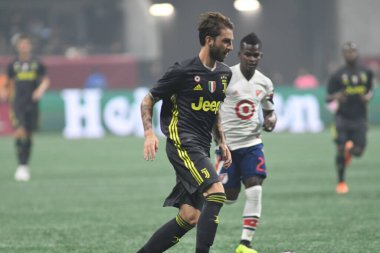 1 Ağustos 2018 tarihinde Atlanta 'daki Mercedez Benz Stadyumu' nda tüm yıldızlar Juventus 'a karşı..  