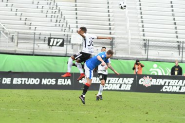 13 Ocak 2018 'de Orlando Florida' daki Spektrum Stadyumu 'nda düzenlenen Florida Kupası' nda Korucular Corinthianlara karşı..