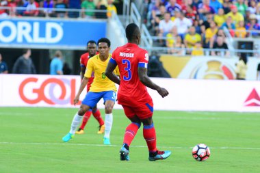 Brezilya, 8 Haziran 2016 tarihinde Orlando Florida 'daki Copa America Centenario' da Haiti ile karşılaştı..