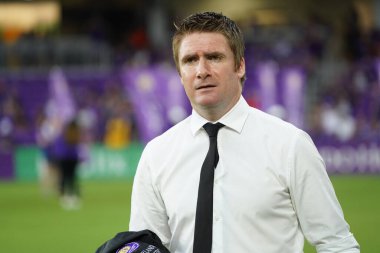 Orlando City 21 Temmuz 2019 tarihinde Florida, Orlando 'da Exploria Stadyumu' nda New York Red Bulls 'a ev sahipliği yaptı..