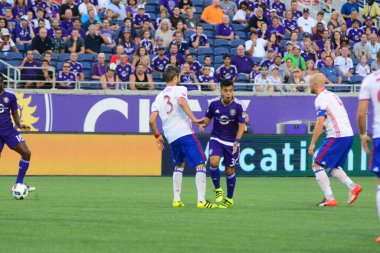 Orlando City, 24 Ağustos 2016 'da Orlando Florida' daki Kamp Dünyası Stadyumunda Toronto FC 'ye ev sahipliği yaptı..