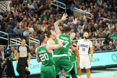 Orlando Magic, Boston Celtics 'i 24 Ocak 2020' de Orlando, Florida 'da Amway Center' da ağırladı. 