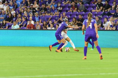 Orlando Pride, 23 Mayıs 2018 'de Orlando Florida' daki Exploria Stadyumu 'nda Kuzey Carolina Cesareti' ne ev sahipliği yapmaktadır..  