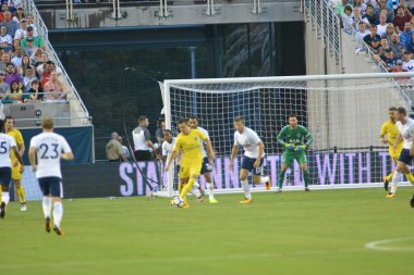 Paris Saint-Germain, Tottenham Hotspur 'a karşı 22 Temmuz 2017' de Orlando Florida 'daki Citrus Bowl' da. 