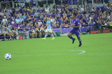 Orlando City 26 Temmuz 2018 'de Florida Exploria Stadyumu' nda NYC FC 'ye ev sahipliği yaptı. Fotoğraf: Marty Jean-Louis