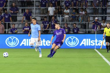 Orlando City 26 Temmuz 2018 'de Florida Exploria Stadyumu' nda NYC FC 'ye ev sahipliği yaptı. Fotoğraf: Marty Jean-Louis