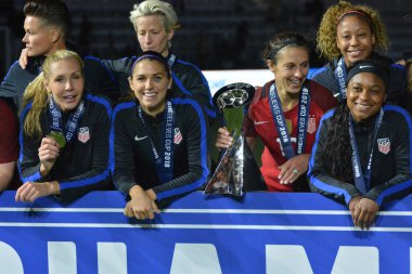 ABD, 7 Mart 2018 tarihinde Orlando City Stadyumu 'ndaki SheBelives Kupası' nda İngiltere ile karşı karşıya geldi..  