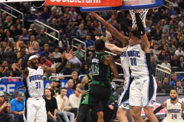 Orlando Magic 12 Ocak 2019 'da Boston Celtics' i Amway Stadyumu 'nda ağırladı.. 