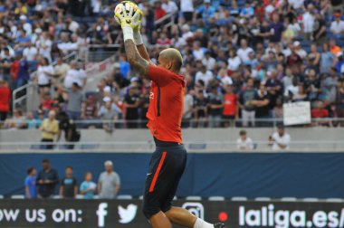 Paris Saint-Germain, Tottenham Hotspur 'a karşı 22 Temmuz 2017' de Orlando Florida 'daki Citrus Bowl' da.  