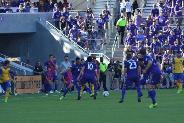 Orlando City 29 Nisan 2017 'de Orlando, Florida' daki Orlando City Stadyumu 'nda Colorado Rapids' e ev sahipliği yaptı.) 