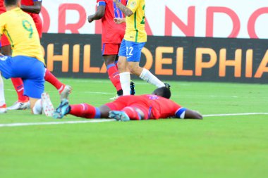 Brezilya, 8 Haziran 2016 tarihinde Orlando Florida 'daki Copa America Centenario' da Haiti ile karşılaştı..