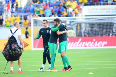 Brezilya, 8 Haziran 2016 tarihinde Orlando Florida 'daki Copa America Centenario' da Haiti ile karşılaştı..