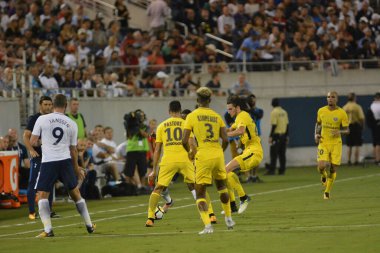 Paris Saint-Germain, Tottenham Hotspur 'a karşı 22 Temmuz 2017' de Orlando Florida 'daki Citrus Bowl' da.   