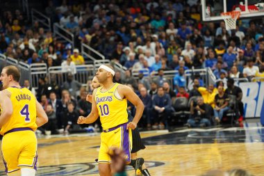 Orlando Magic 11 Aralık 2019 Çarşamba günü Orlando Forida 'daki Amway Center' da Los Angeles Lakers 'a ev sahipliği yaptı..  