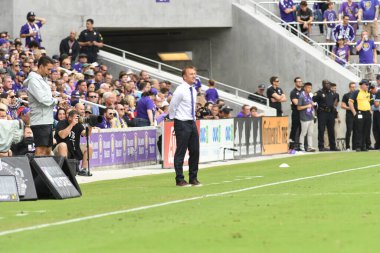 Orlando City, 31 Mart 2018 'de Orlando Florida' daki Exploria Stadyumu 'nda New York Red Bulls' a ev sahipliği yaptı..  