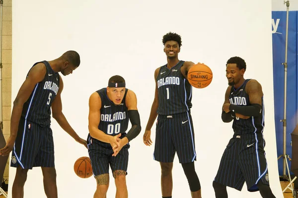 Orlando Magic Media Day Amway Center Orlando Florida Στις Σεπτεμβρίου — Φωτογραφία Αρχείου