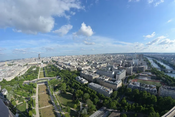 Die Verschönerte Stadt Paris Frankreich Mai 2017 — Stockfoto