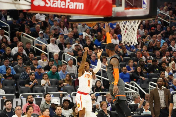 Orlando Magic Empfangen Montag Den Februar 2020 Die Atlanta Hawks — Stockfoto